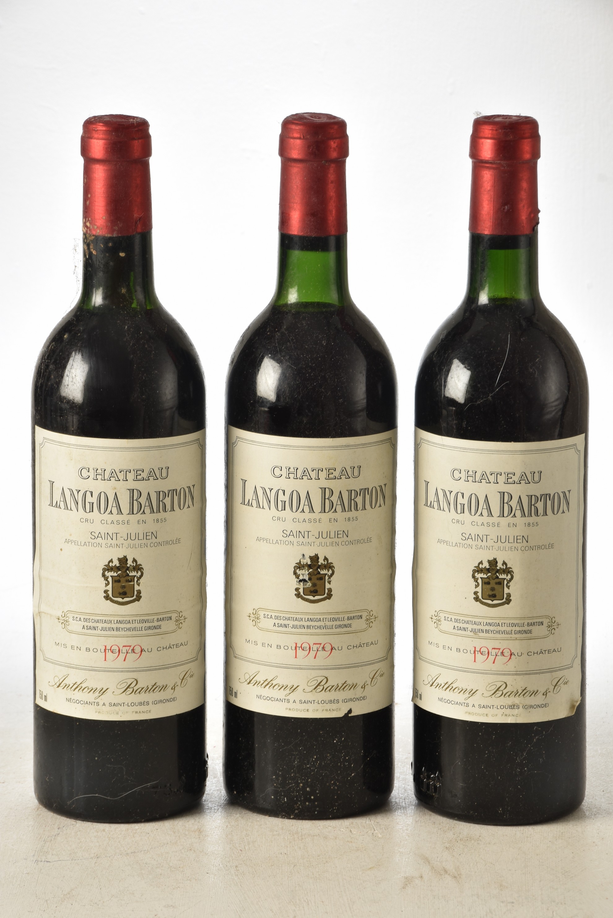 Chateau Langoa Barton 1979 St Julien 3 bts