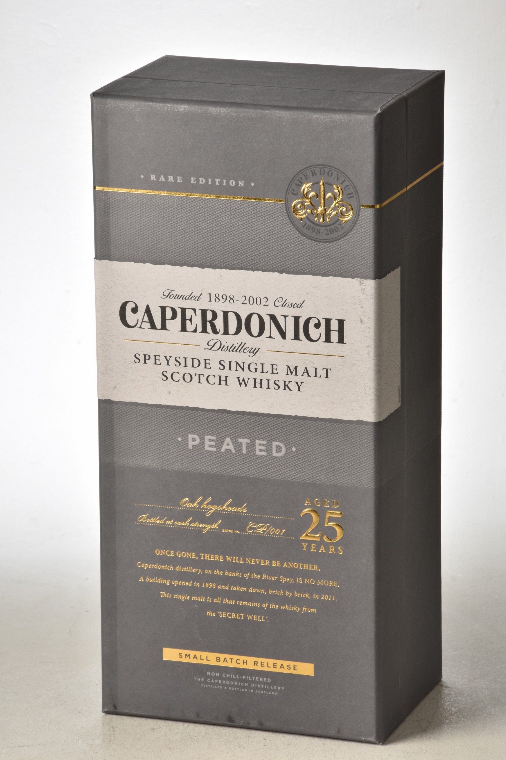 Caperdonach 25 Yr Old 70Cl 45.5% Vol Ltd Edition 1 Bt Bottle Number 748 In Presentation Case. - Image 2 of 2