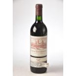 Chateau Cos d'Estournel 1992 1 bt Australian import Label