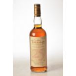The Macallan Anniversary malt 25 Yr Old 1962 bottled 1987 70Cl 43% Vol 1 bt. Privately owned and kep