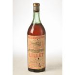 Lillet Liqueur late 1940's bottling. Believed 1 litre 'Not less than 31% proof spirit