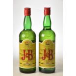 J&B Scotch Whisky 1960's Bottling 26 2/3rds Fl Oz 70% proof 2 bts