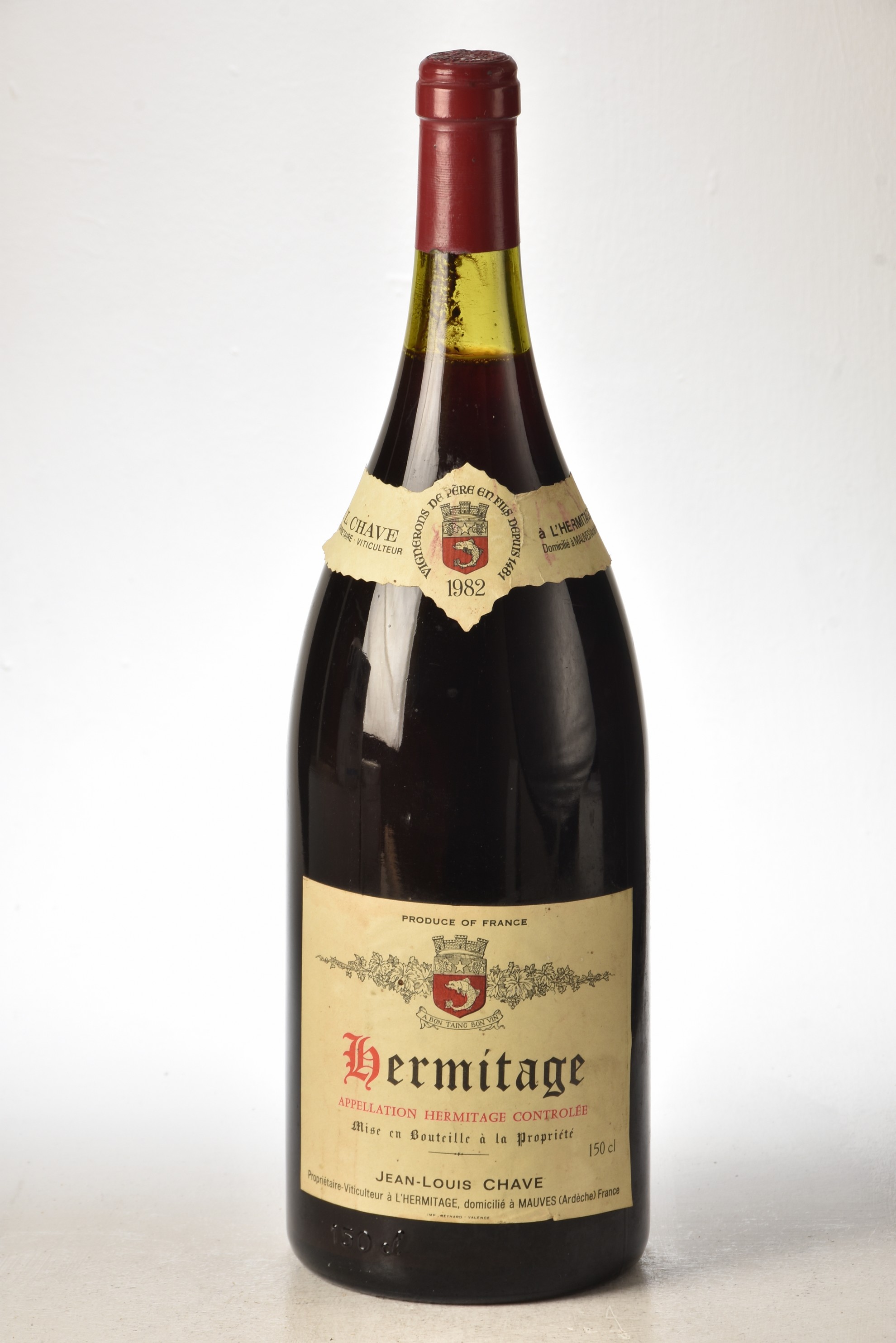 Hermitage Rouge 1982 Domaine JL Chave 1 Mag IN BOND