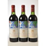 Chateau Mouton Rothschild 1982 Pauillac 3 bts IN BOND