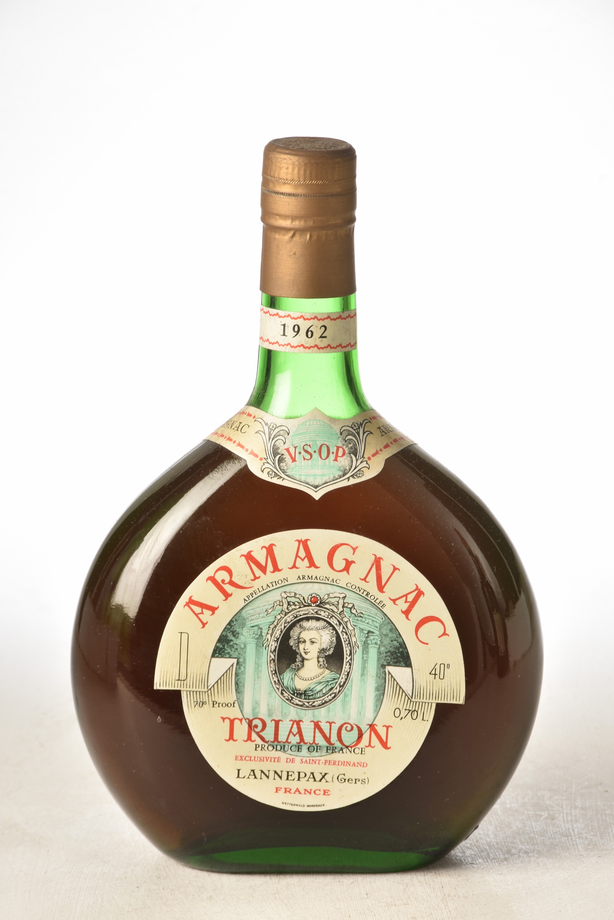 Armagnac Trianon 1962 VSOP 70 cl 70% proof 1 bt