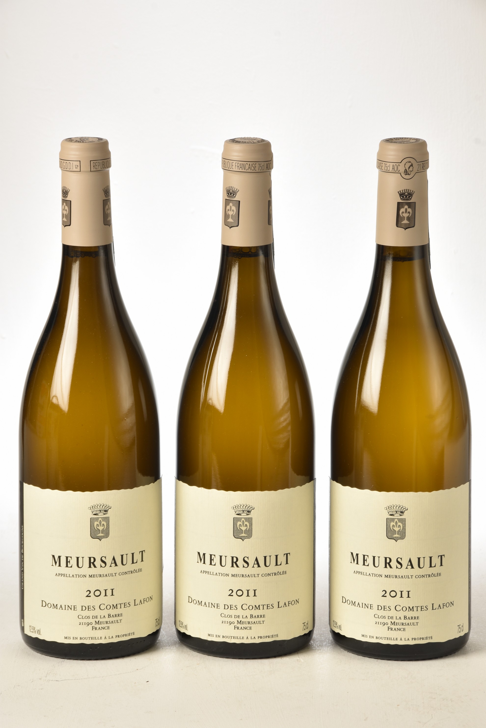 Meursault 2011 Domaine Comte Lafon 3 bts