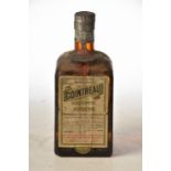 Cointreau Cordon Rouge believed 1920's Embossed bottle 1 bt