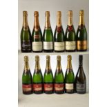 Mixed Champagne inc Moet, Laurent Perrier 12 bts