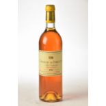 Chateau de Fargues 1982 Sauternes 1 bt