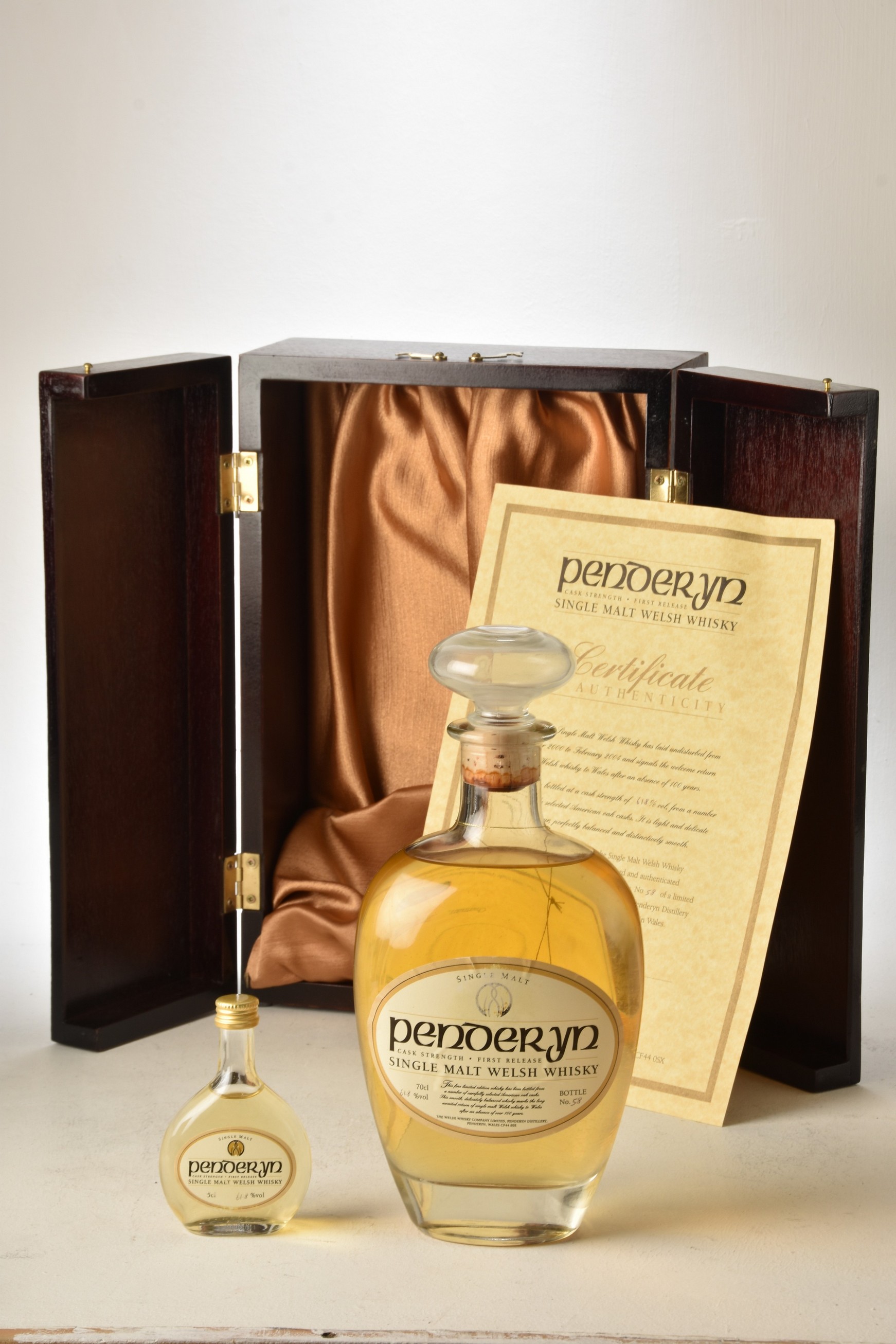 Penderyn Welsh Whisky First release 1 bt OWC