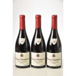 Gevrey Chambertin 1er Cru Clos St Jacques 2011 Domaine Fourrier 3 bts OCC IN BOND