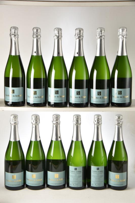 Champagne Eric Legrand Blanc de Blancs 2008 Labeled for Belliard 12 bts OWC IN BOND