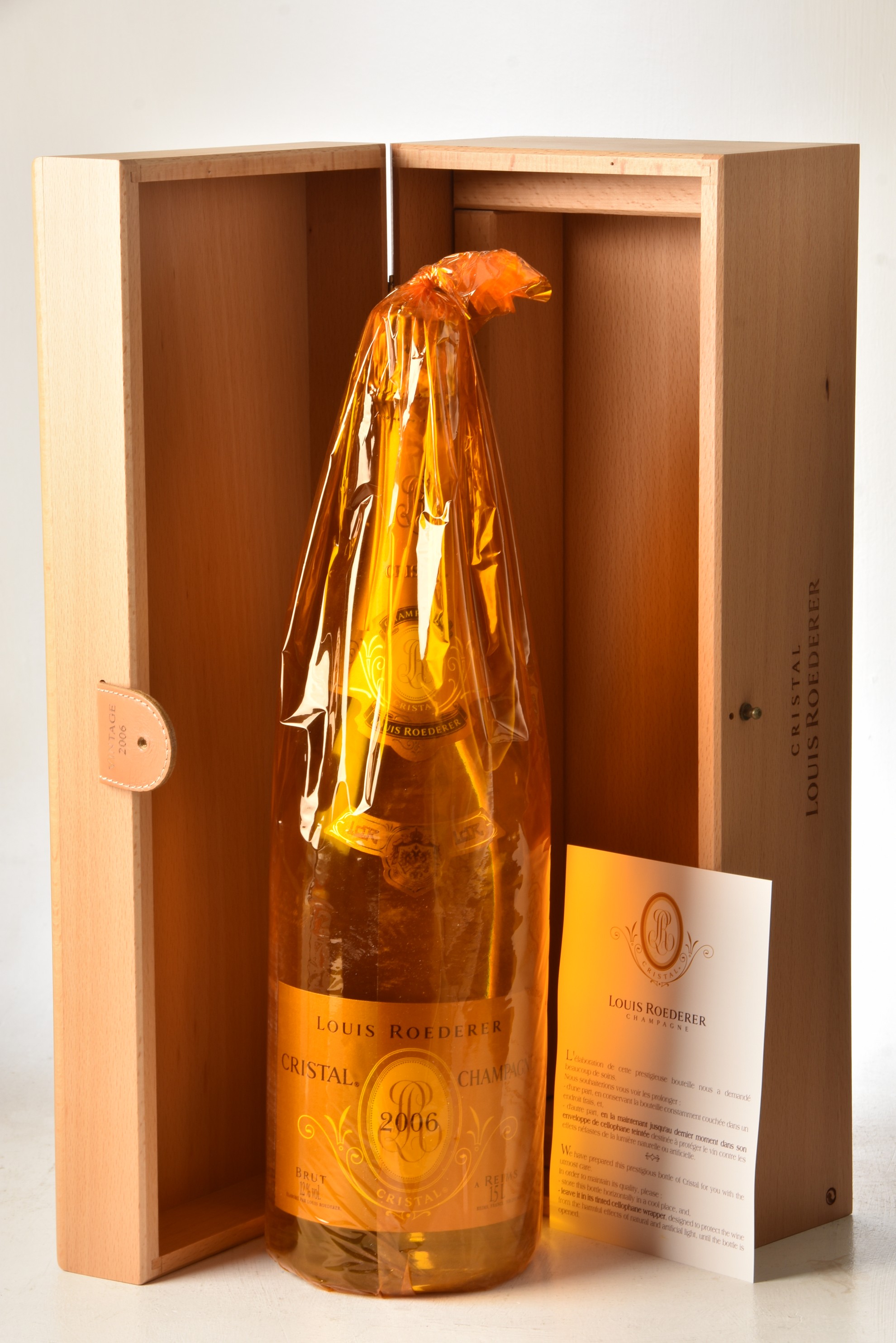 Champagne Louis Roederer Cristal 2006 1 mag OWC IN BOND