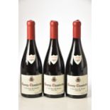 Gevrey Chambertin 1er Cru Clos St Jacques 2010 Domaine Fourrier 3 bts OCC IN BOND