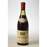 Mazis-Chambertin Bachey-Deslandes 1966 1 bt