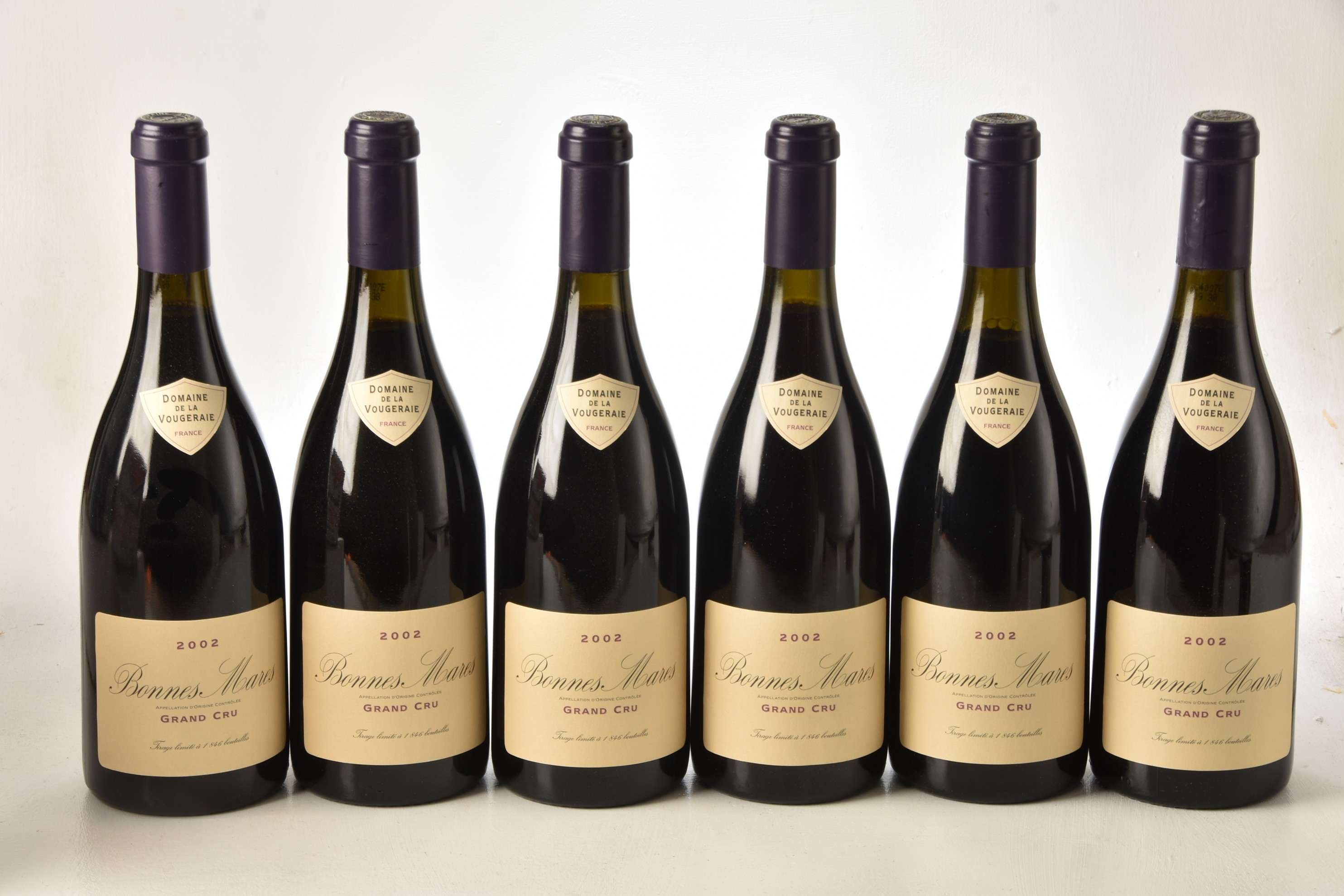 Bonnes Mares Grand Cru 2002 Domaine de la Vougeraie 6 bts OWC