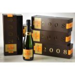 Champagne Veuve Clicquot 2008 6 bts OCC IN BOND
