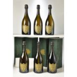 Champagne Dom Perignon 1990 Gift Boxes 6 bts IN BOND