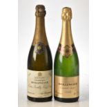 Champagne Bollinger Grande Annee 1982 1 bt Extra Quality Very Dry White Label 1970’s bottling u. 2.