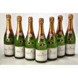 Champagne Laurent Perrier NV 1970/80’s bottling in original case 2 cm Sediment 7 bts