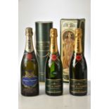 Champagne Moet & Chandon 1988 1 bt, Moet & Chandon 1995 1 bt Moet & Chandon American Independence Bi