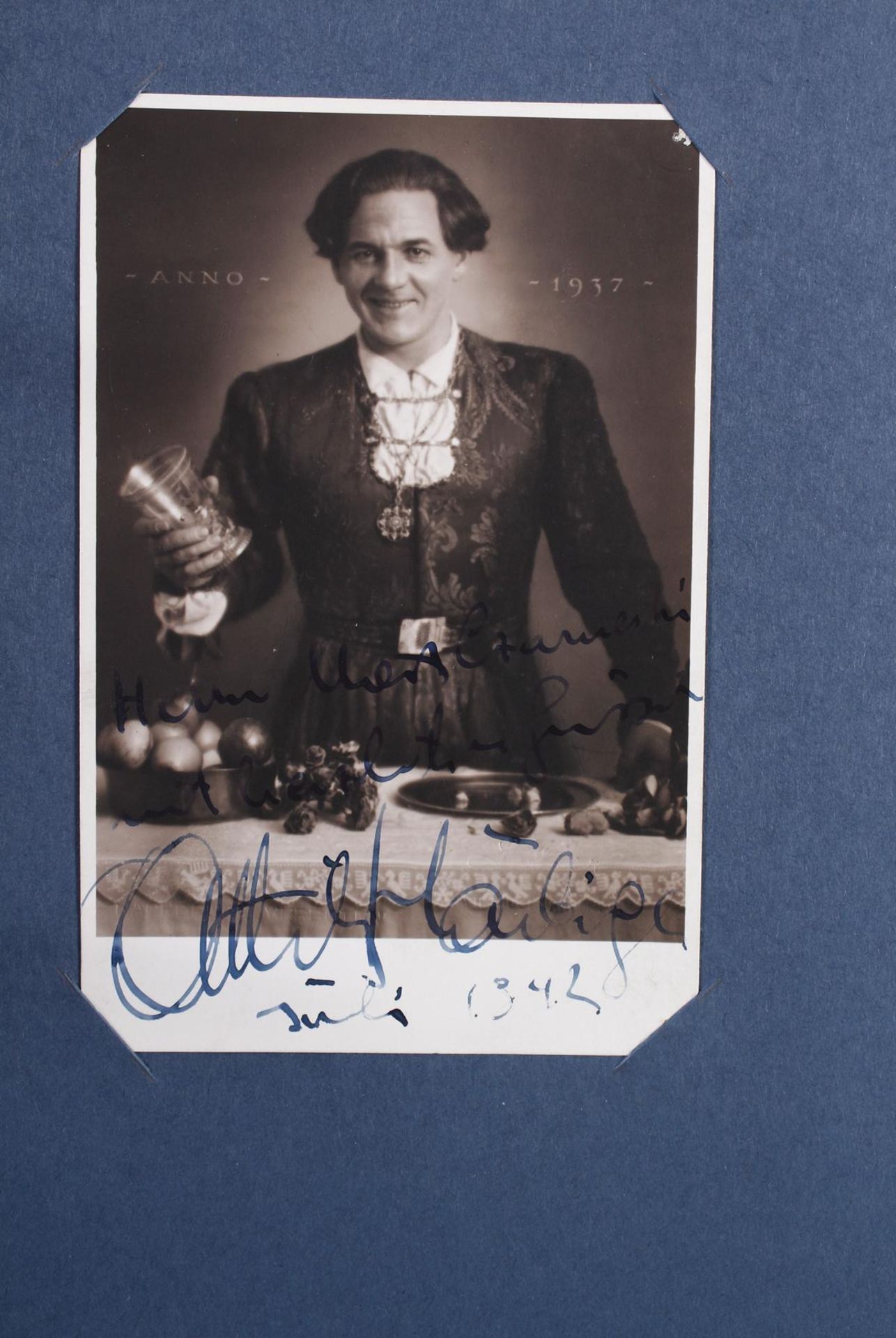 Große Autographensammlung von Schauspielern der 1940er Jahre - Image 3 of 13