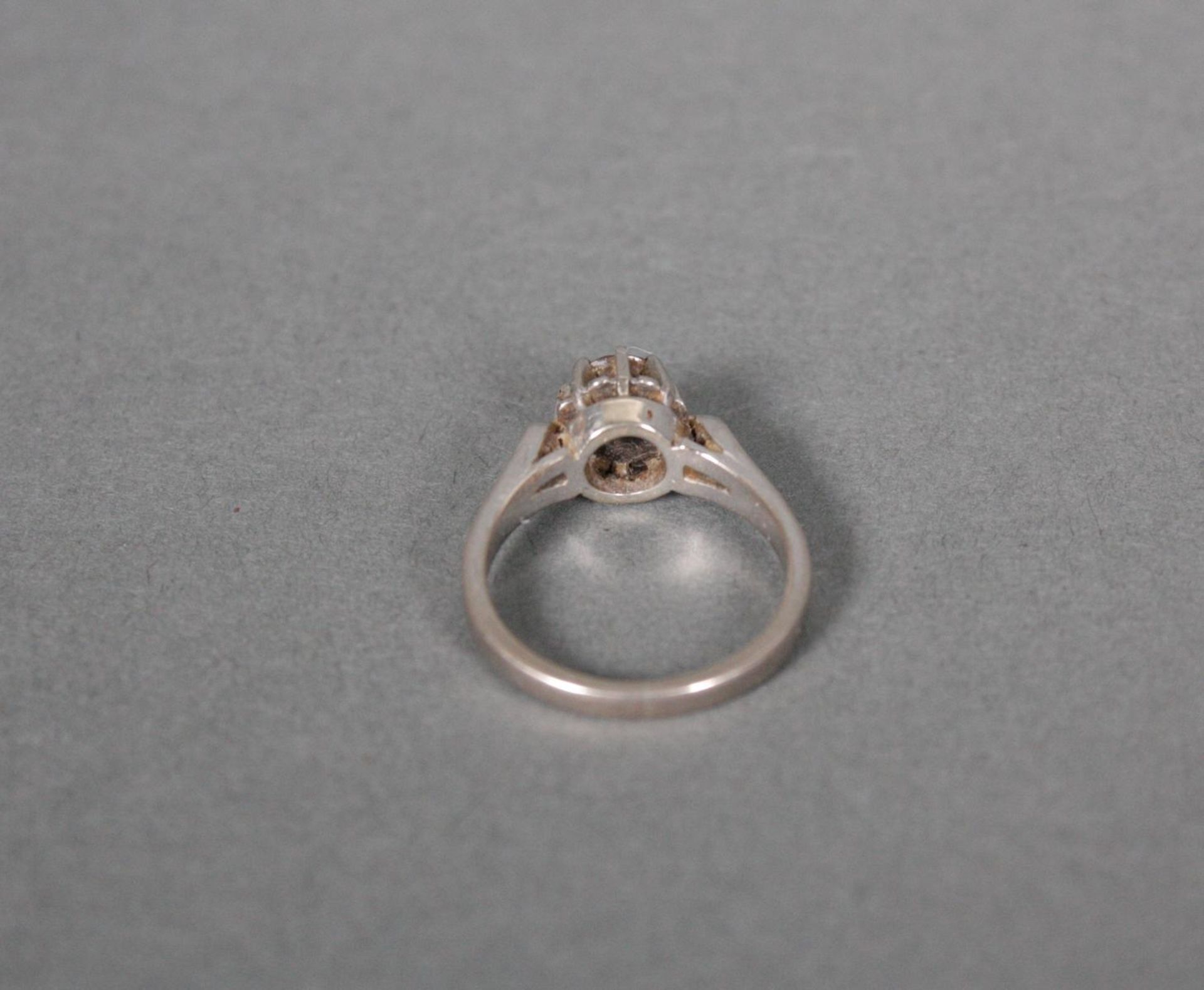 Ring mit Citrin, 18 Karat Weißgold - Image 3 of 3
