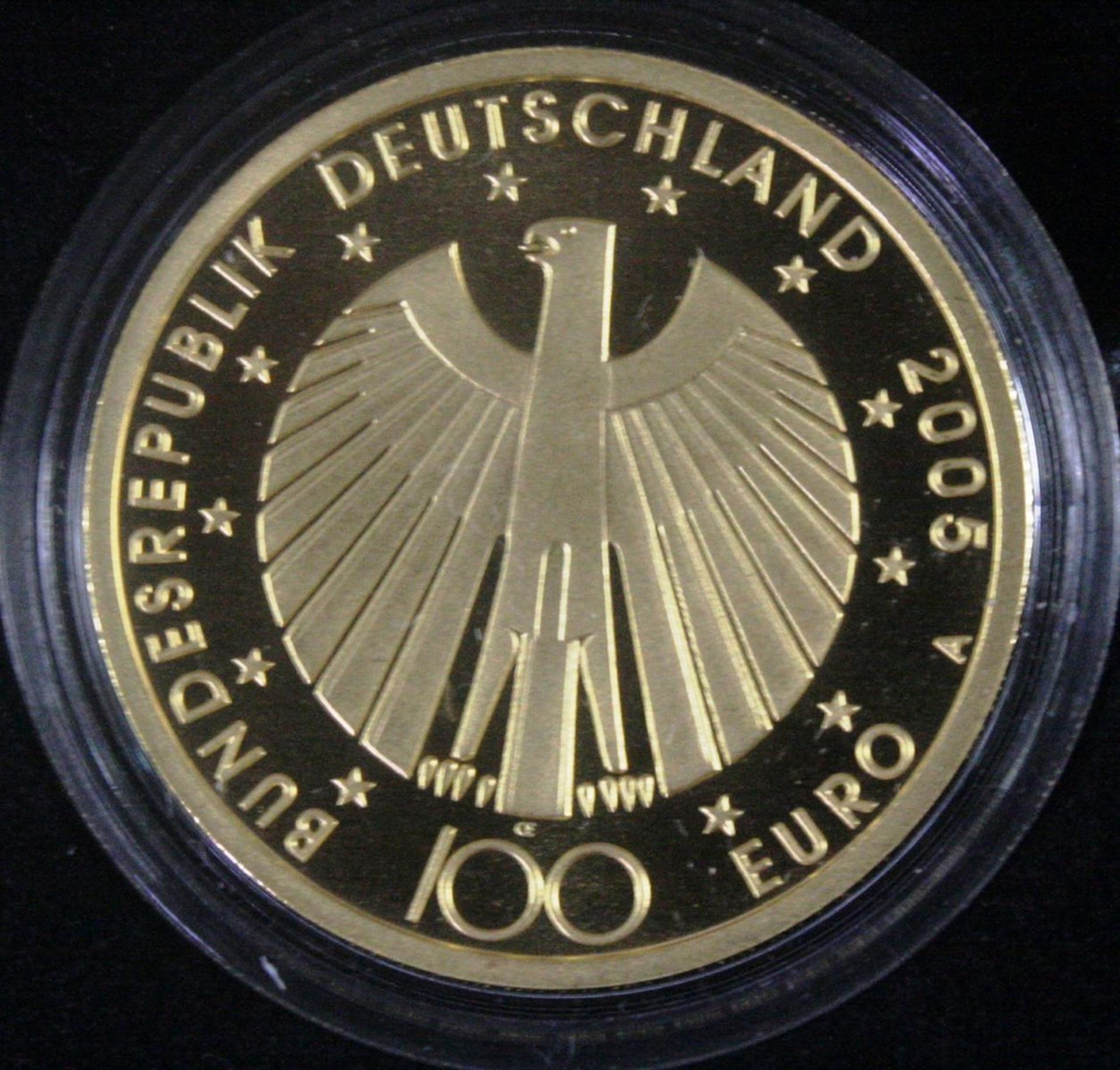 100 Euro Goldmünze 2005, FIFA Fußball-Weltmeisterschaft Deutschland 2006