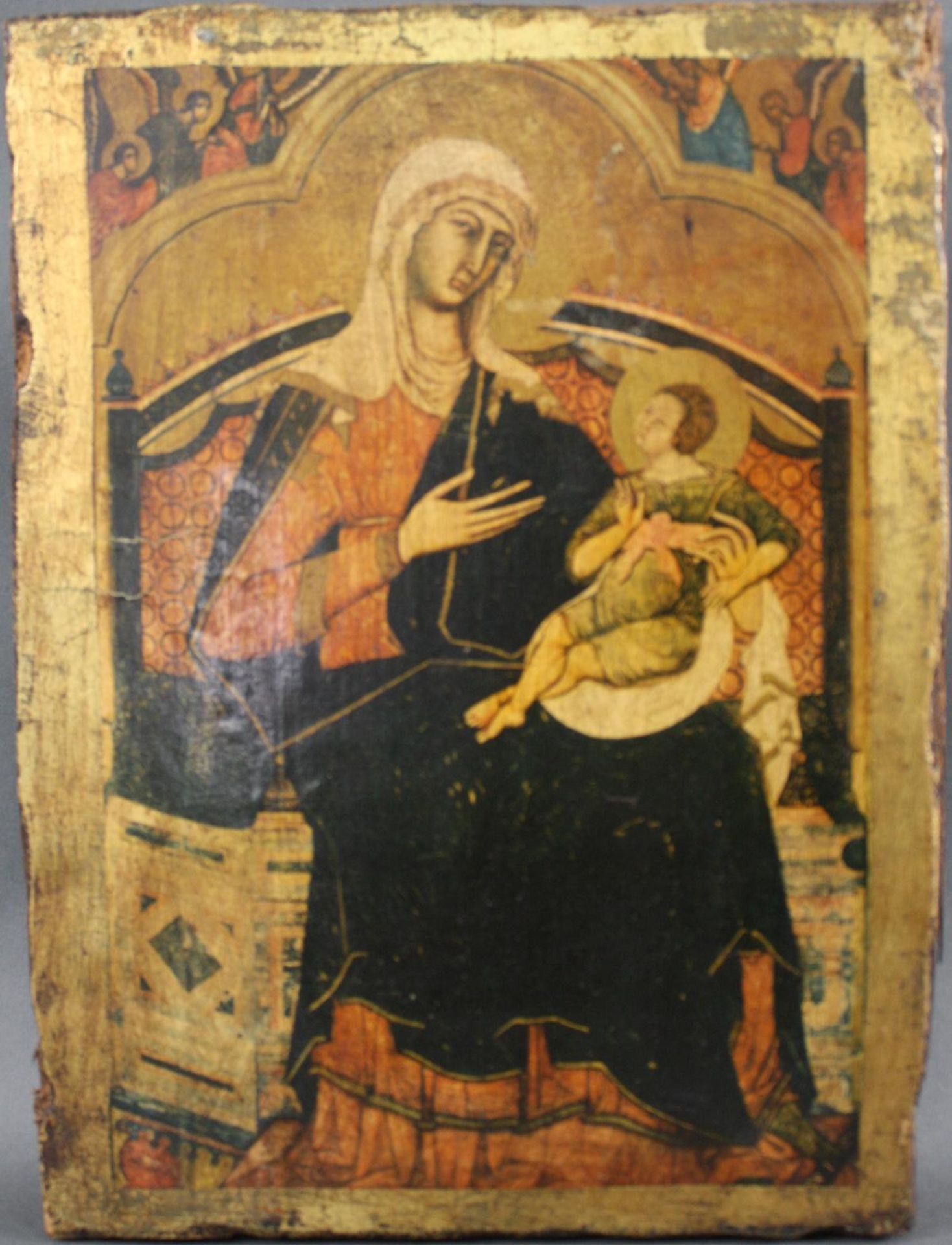 Zwei Ikonen der Gottesmutter mit Kind - Bild 5 aus 7
