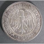 Weimarer Republik, 5 Reichsmark 1932 D in vz.