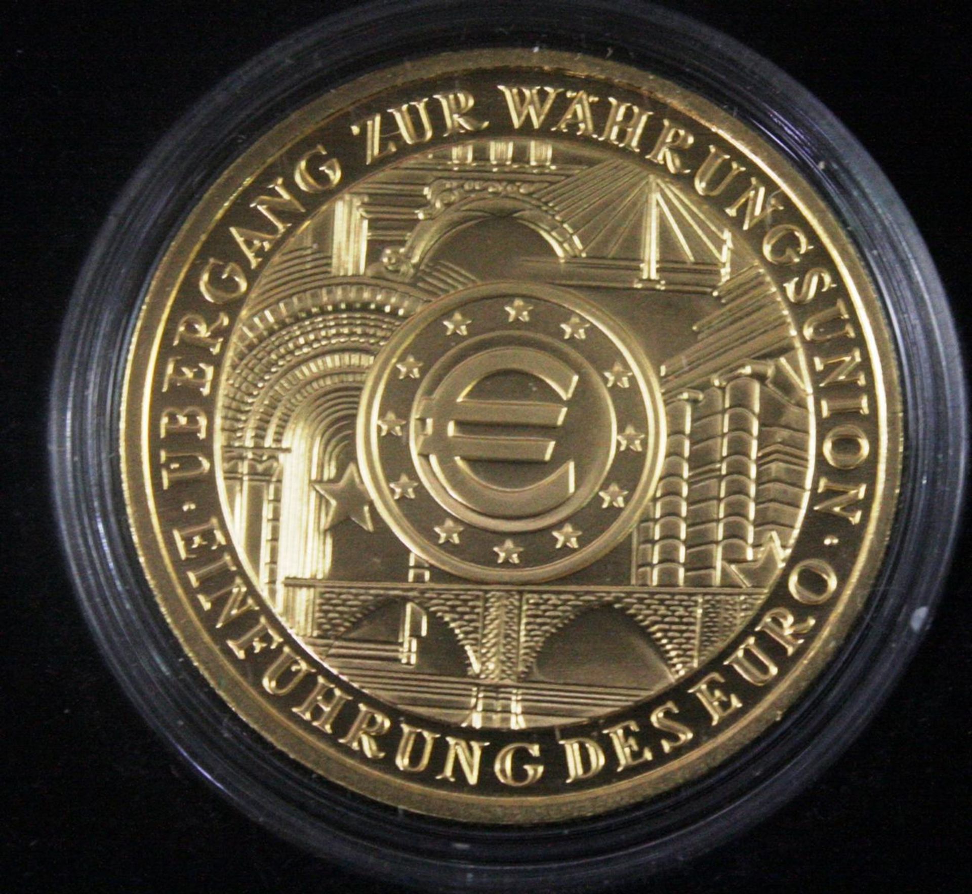 100 Euro Goldmünze 2002, Erste deutsche Euro-Goldmünze