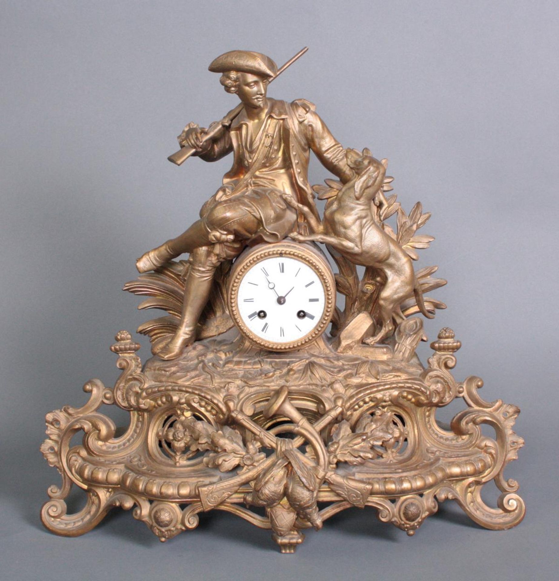 Figurenuhr, Frankreich um 1870/80