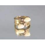 Grandelring, 14 Karat Gelbgold