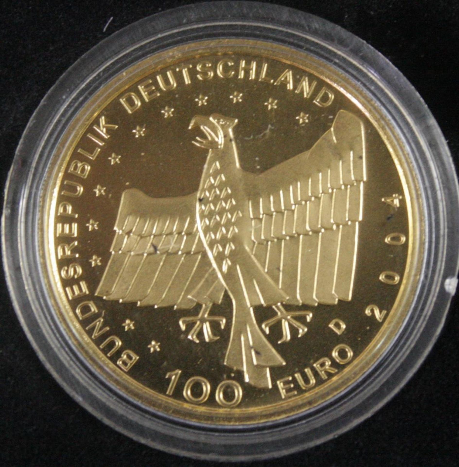 100 Euro Goldmünze 2004, UNESCO Weltkulturerbstadt Bamberg