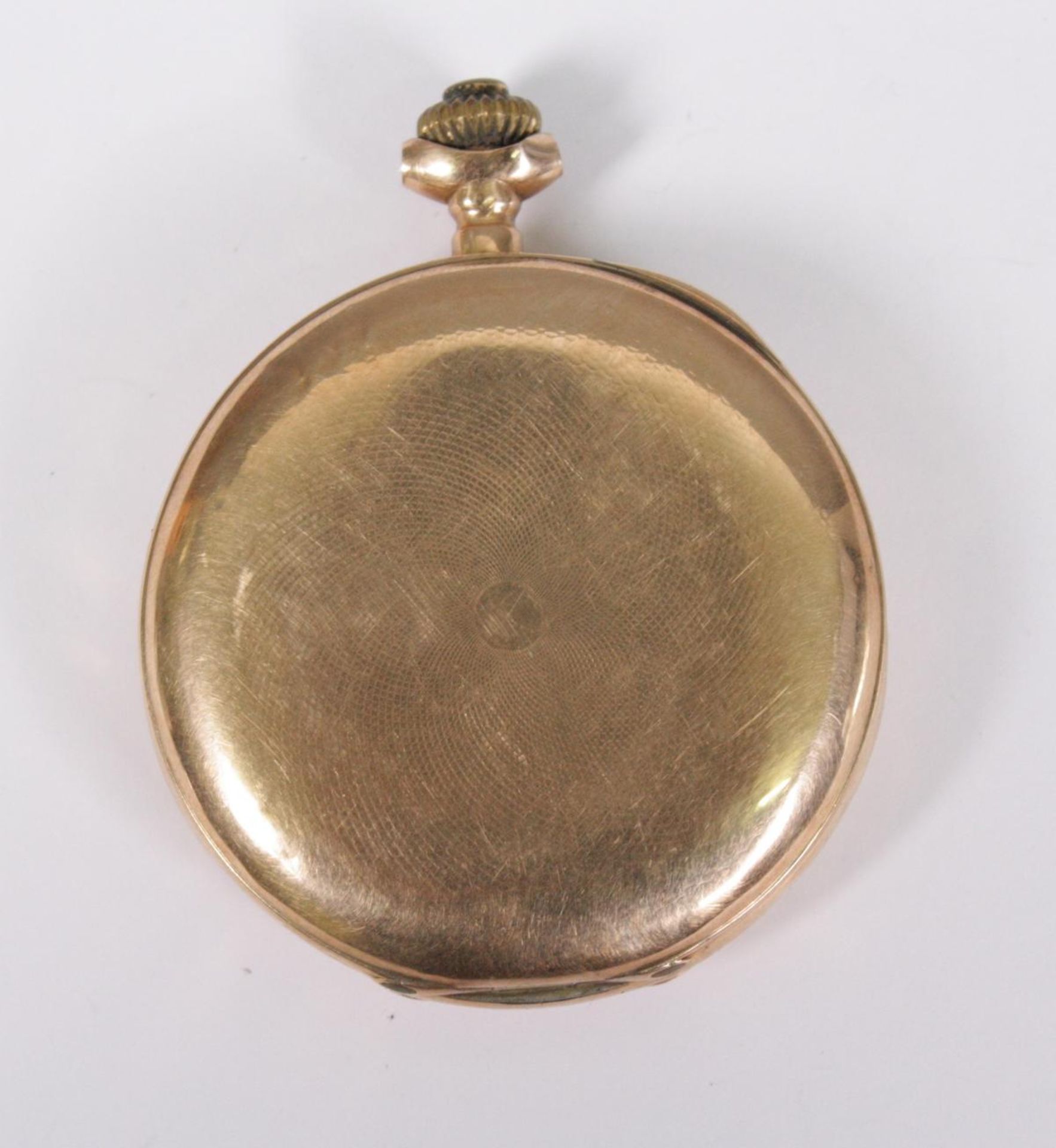 Goldene Herrentaschenuhr, 14 Karat Gelbgold - Image 7 of 7