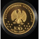 100 Euro Goldmünze 2006, UNESCO Welterbe Klassisches Weimar