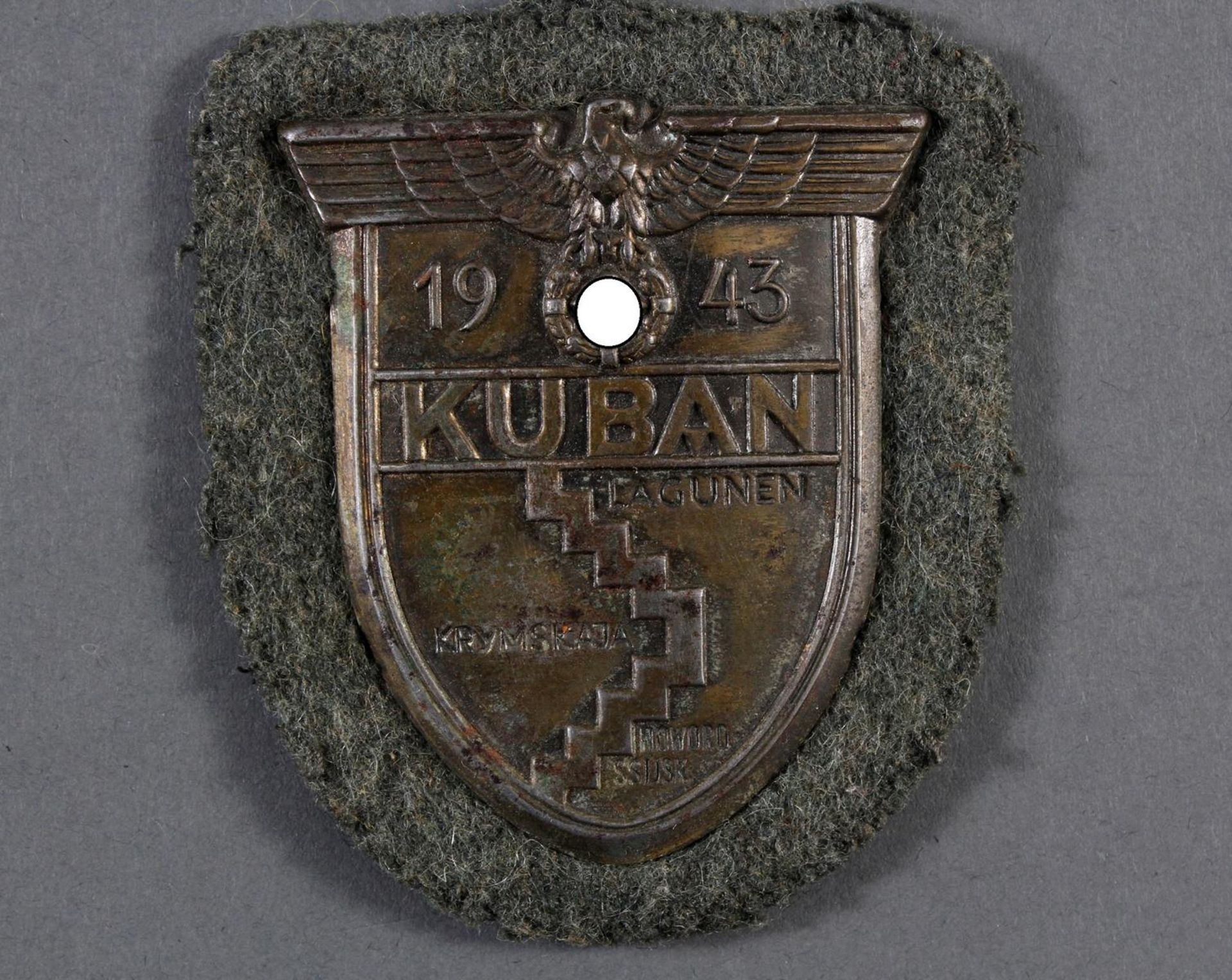 KUBAN Schild 1943 - Image 2 of 3