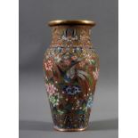 Cloisonnè Vase, China Ende 19. Jahrhundert