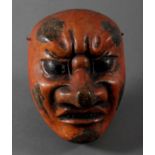 No-Maske, Holz, farbig gefasst, Japan 19./20. Jahrhundert