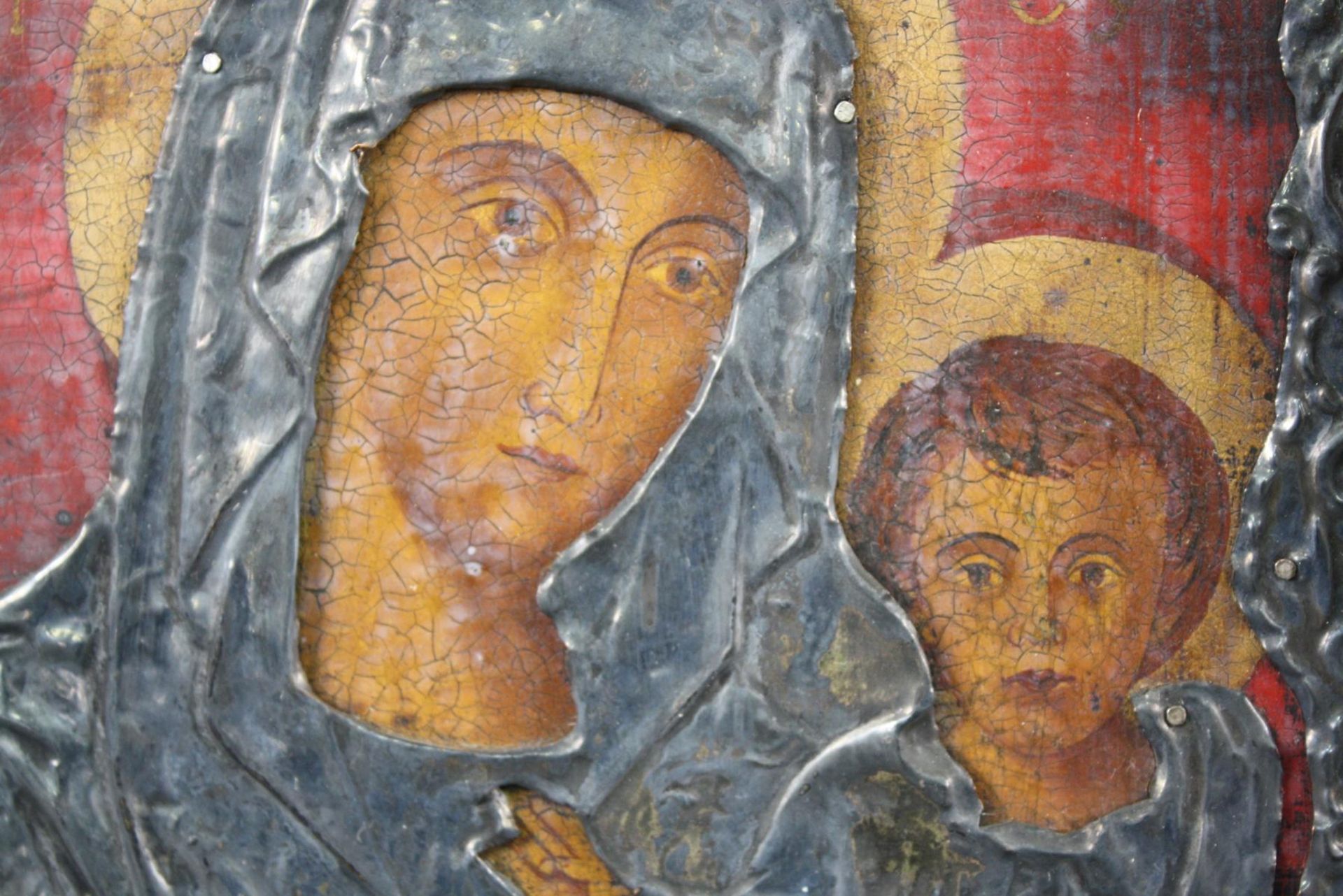 Zwei Ikonen der Gottesmutter mit Kind - Bild 4 aus 7