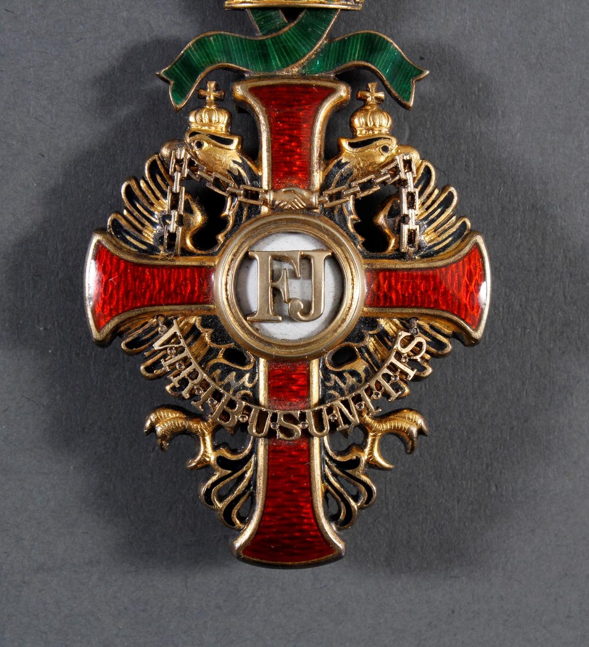 Franz Joseph-Orden, Offizierskreuz mit Kriegsdekoration (KD) - Image 4 of 7