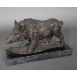 Alfred Barye (1839-1882). Wildschwein