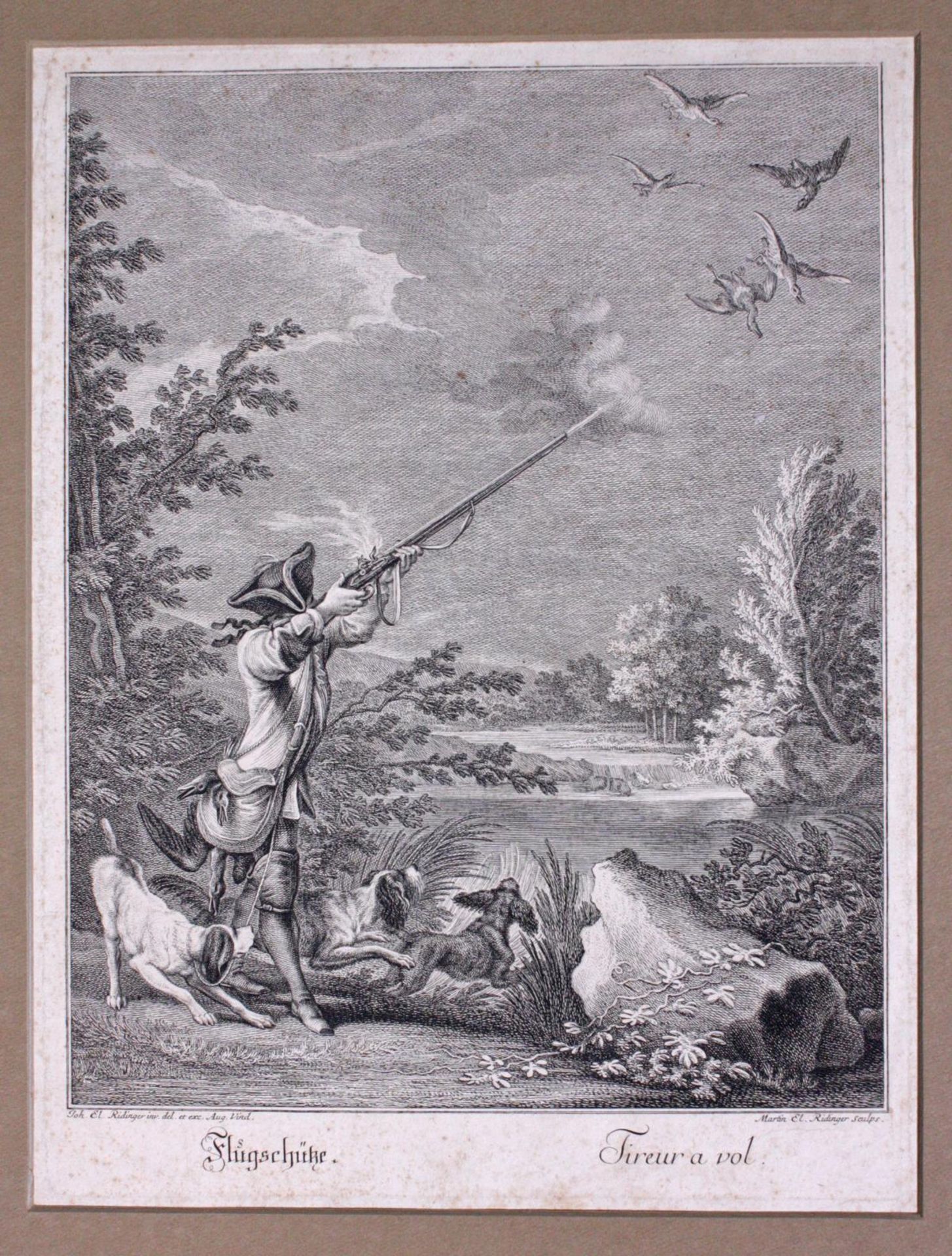 Martin Martin Elias Ridinger (1730-1781). 3 Kupfertische - Image 3 of 4