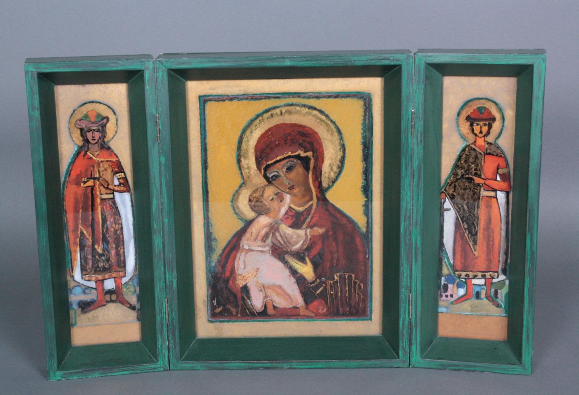 Triptychon um 1900