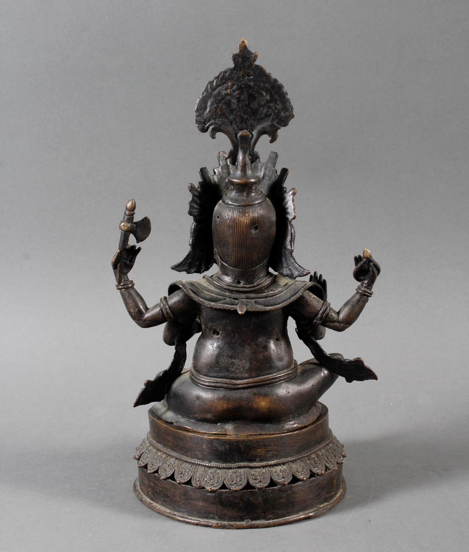 Bronze, Ganesha, Indien 17. / 18. Jahrhundert - Image 3 of 9