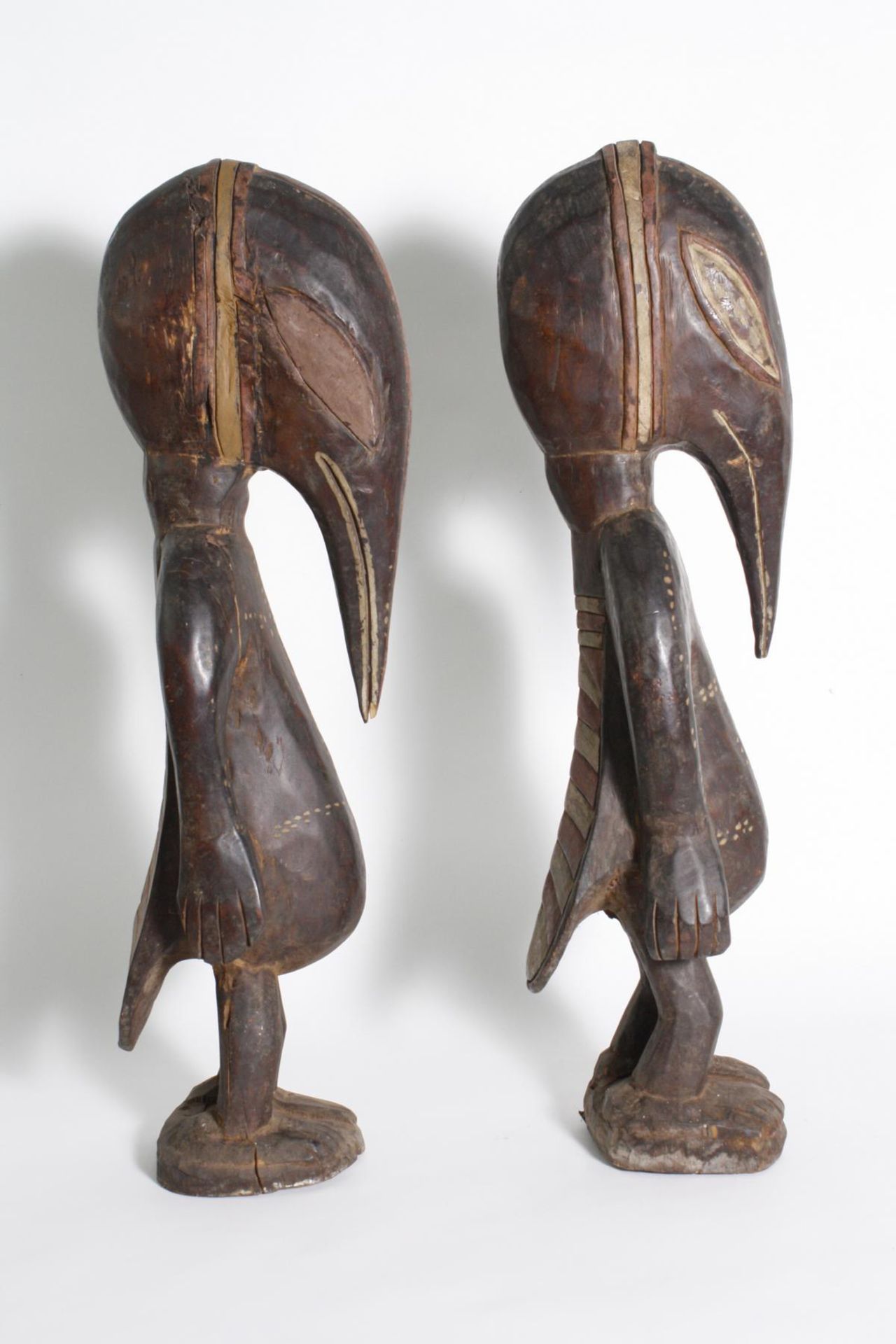 Figurenpaar, Calao , Senufo, Elfenbeinküste, 1. Hälfte 20. Jh. - Image 4 of 5