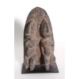 Doppelfigur, "Urpaar", Dogon, Mali, 1. Hälfte 20. Jh.