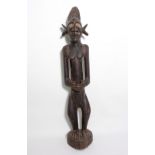 Große Figur, wohl "Eshu", Yoruba, Nigeria , 1. Hälfte 20. Jh.