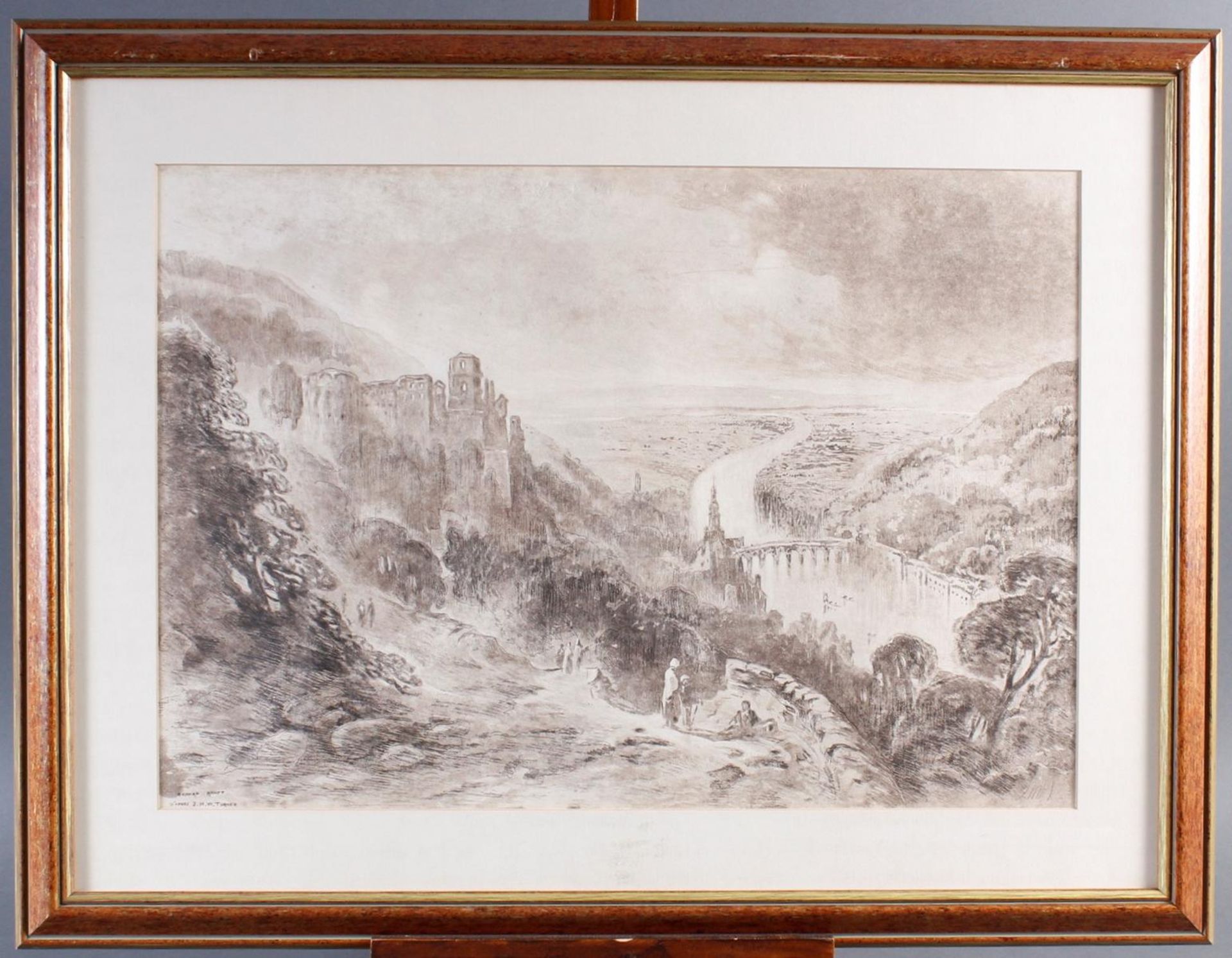 Richard Ranft, Heidelberger Schloss, nach Turner