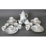 Rosenthal Kaffeeservice, Classic Rose und 4 Gedecke, Sanssouci